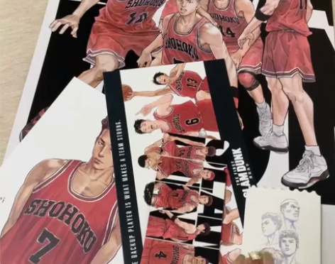 灌篮高手电影周边衍生品正版 A3海报一张 ...