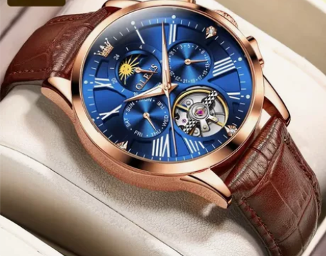 欧利时（OLEVS）瑞士认证品牌手表男机械...