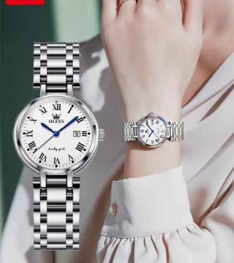 【博主全新闲置】欧利时女士手表简约女款正品...