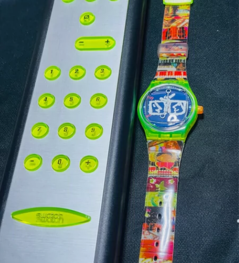 swatch中古1996 遥控电视 非常有...