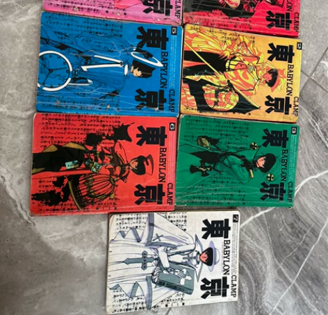 动漫周边，Clamp 东京巴比伦，古早版本...