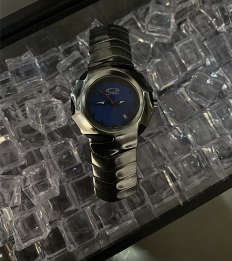 oakley蓝刀锋中古欧克利手表 潮流百搭...