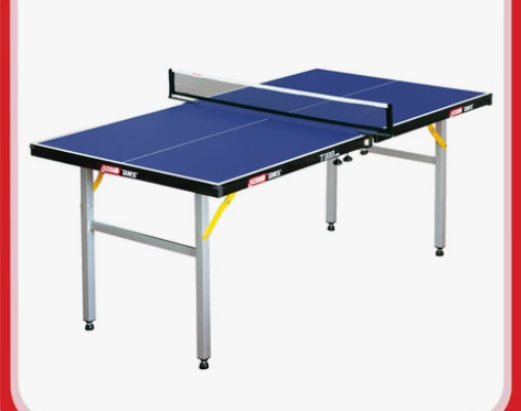 红双喜乒乓球桌T888家用室内折叠标准儿童...