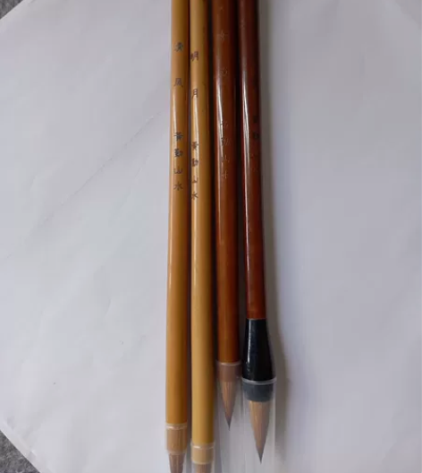 大青绿临本 疙瘩绢 清风，明月，如意，大吉...