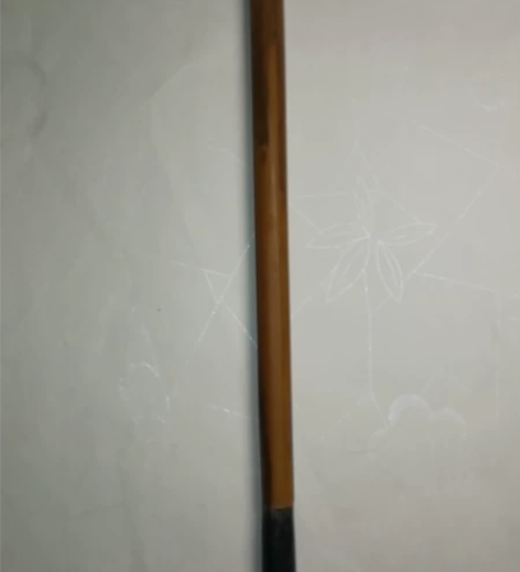 老毛笔，供销社90年代老库存笔，刻字大号长...