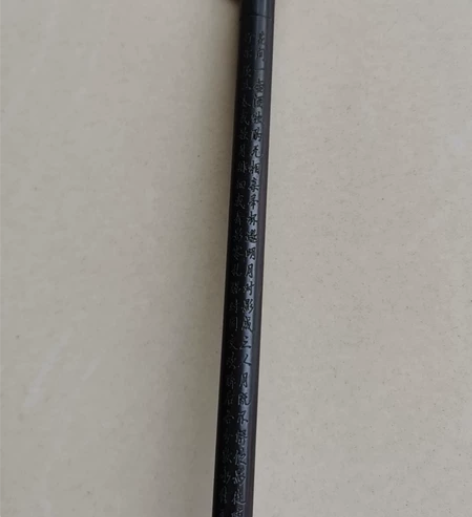 老红木狼毫老毛笔！杆子长21.8厘米，毛长...