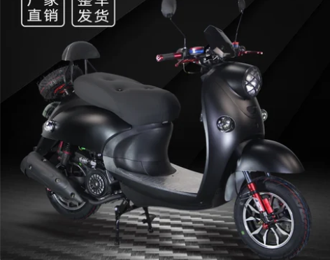 讴蒂小龟摩托车125C燃油踏板助力车男女机...