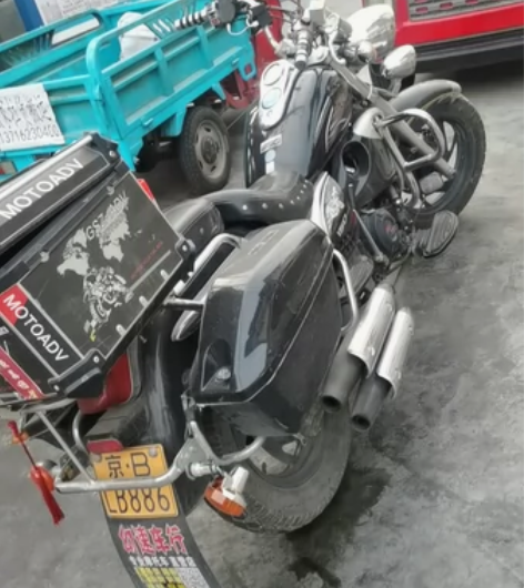 力帆太子摩托车 有违章没处理 公户摩托...