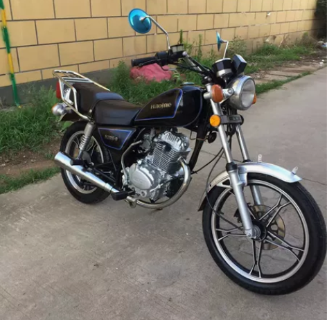 豪爵小太子125-8,脚电双启动,二手摩托...