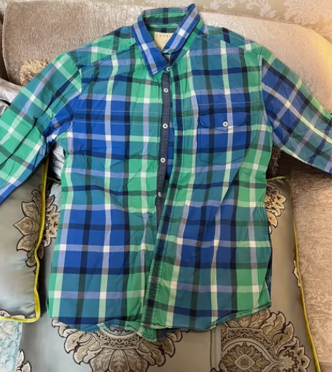 E-spirit 衬衫格子男ins痞帅日系...