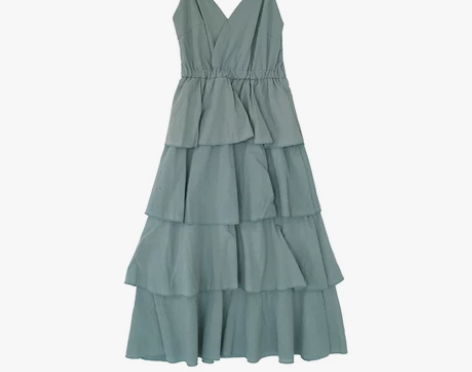 收腰高腰吊带连衣裙女夏2018新款学生ch...