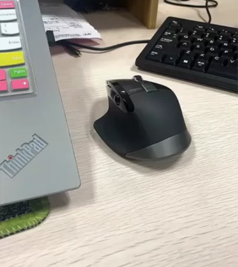 实体店清仓仅此一款雷柏 MT750L 无线...