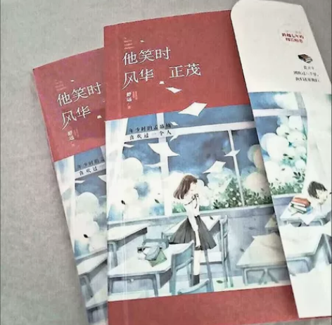 他笑时风华正茂2本无赠品，可单出，会打包，...