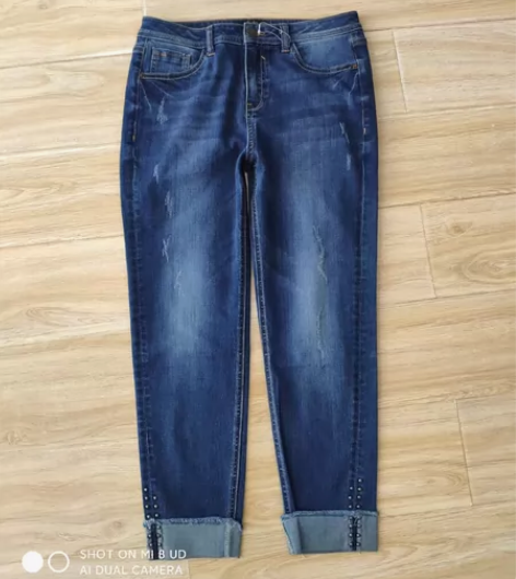 拉夏贝尔旗下品牌candiesM码中腰弹力...