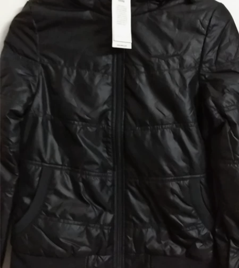 棉夹克鸿星尔克全新正品时尚休闲保暖棉夹克S...