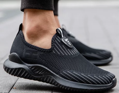 回力男鞋透气一脚蹬懒人休闲鞋子软底防滑耐磨...