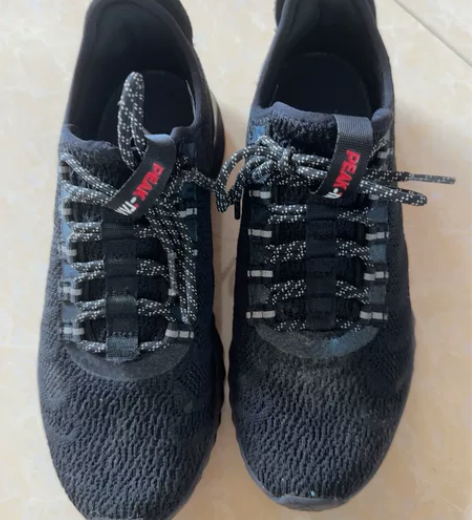 匹克38码，孩子脚长太快，没穿几次，9成新...