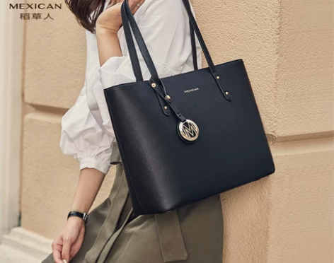 稻草人包包女士时尚高级感单肩包通勤电脑包女...