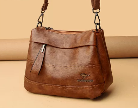 真皮牛皮真皮妈妈包包软皮女包2023新款大...