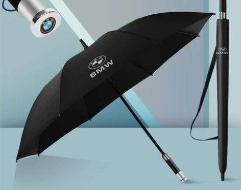 原厂：宝马汽车车标雨伞，一键自动开关。23...