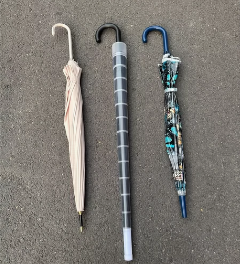 全部实拍，全新 日系长柄雨伞ins风女大号...