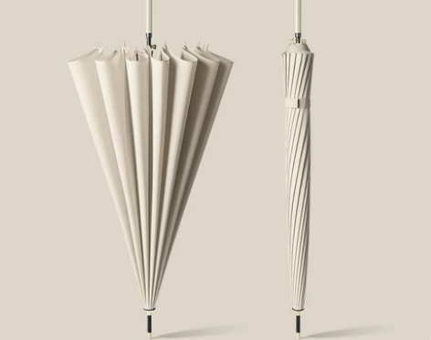 日系长柄雨伞ins风女大号抗风暴晴雨两用1...