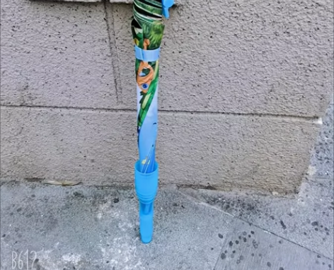 3-5岁8-12岁卡通儿童雨伞防晒晴雨伞黑...