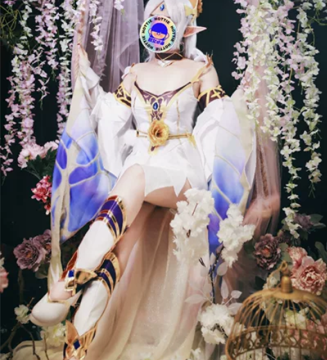 貂蝉金色仲夏夜之梦cos服m码 仅穿一正片...