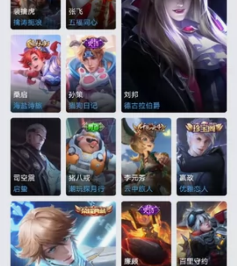 王者荣耀113英雄/138皮肤，1李白典藏...