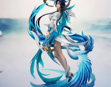 王者荣耀正版周边【虞姬-云霓雀翎】1:7典...