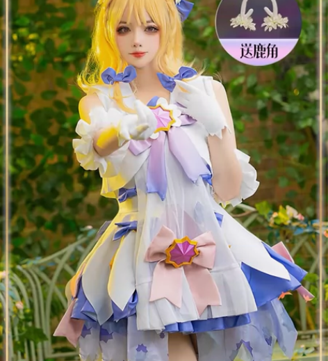 王者荣耀情人节时之祈愿瑶cos大全套 帅臣...