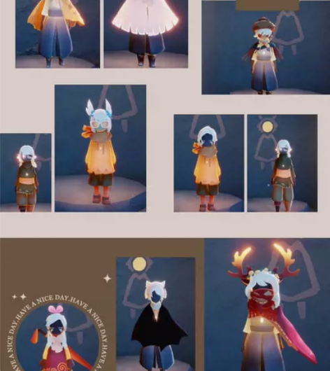 光遇纯手工爱心，一码多心，10颗，日出20...