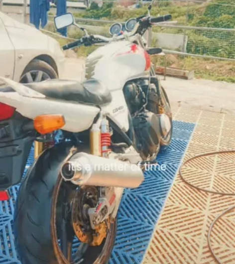 本田cb400二代 改三代尾三减不漏准时开...