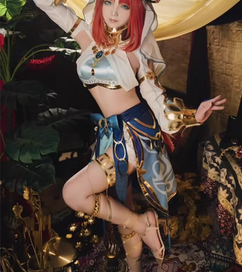 【包邮出】原神妮露cos大全套 戳瞳出 可...