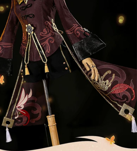 江南喵次原神cos服胡桃cospaly女游...