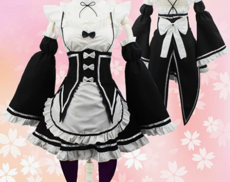 女仆装从零开始的女仆异世界生活cos拉姆雷...