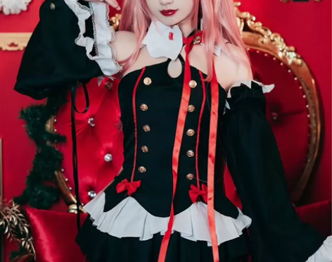 克鲁鲁全套 加鞋子 加假发头饰 鞋子37 ...