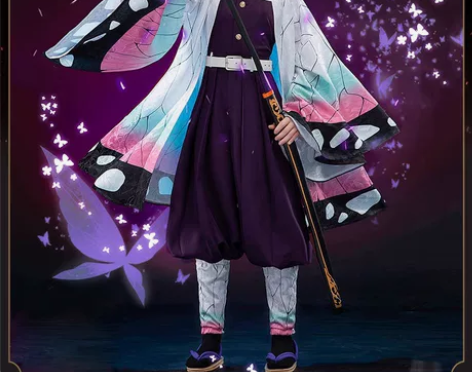 【出】蝴蝶忍cos服 鬼灭之刃 大全套m码...