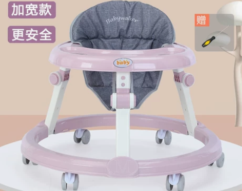 婴儿学步车折叠防O型腿多功能防侧翻男女孩幼...