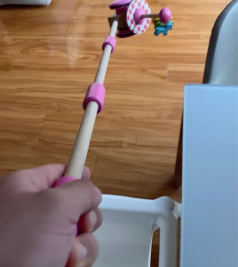 婴幼儿童木质推推乐0婴儿1单杆学步手推车2...