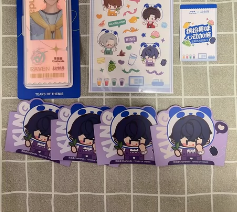 茶百道联名未定事件簿全套无纸袋一套 定制名...