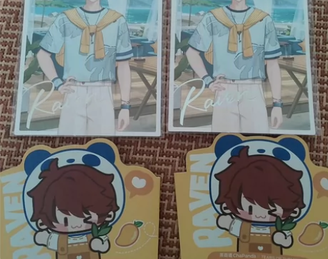 茶百道X未定事件簿联名周边 夏彦杯套两个，...