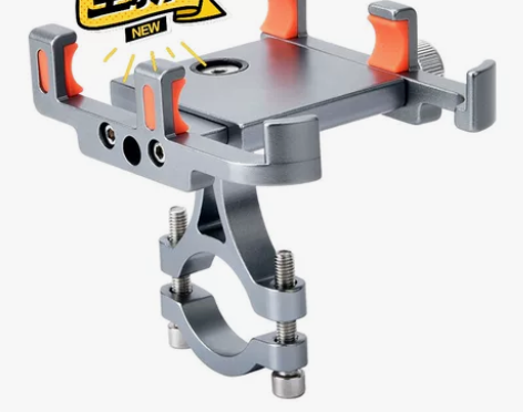 铝合金手机架电动摩托车电瓶自行车防震固定车...