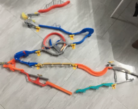 风火轮飞檐走壁墙面挂墙轨道赛道 成色如图，...