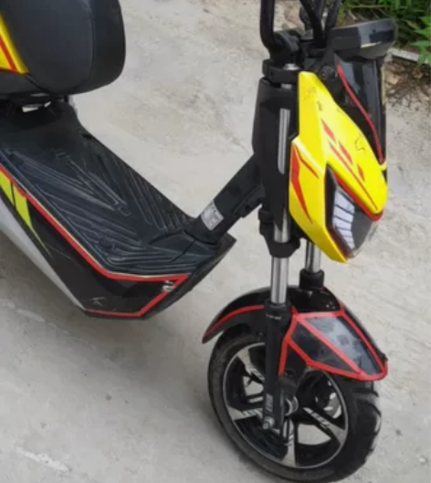 新日电动车，大品牌质量很好，减震舒适性很好...