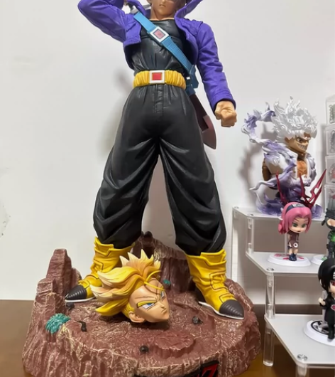 MRC特兰克斯手办 未来战士龙珠赛亚人双头...