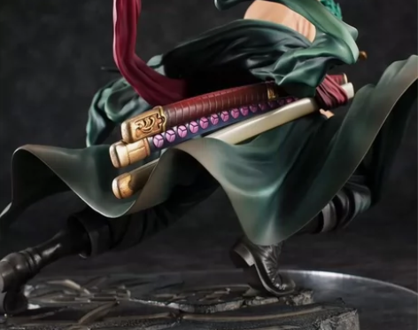 海贼王三千世界索隆大号手办阿修罗三刀流战斗...