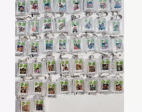 【出售】龙珠Jump漫画封面扉页钥匙扣全新...