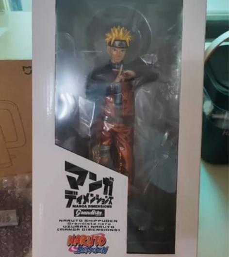 鸣人手办，火影忍者手办，漩涡鸣人，朋友送的...