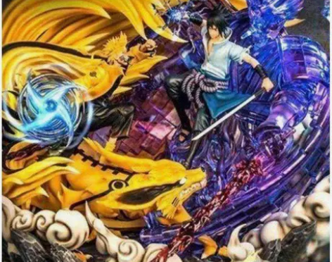 火影忍者手办 盲盒惊喜生日礼物佐助鸣人卡卡...